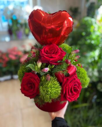 Flowerbox serce